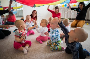 KURZ - cvičení s dětmi - Skřítci